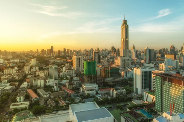 Bangkok city i morgon tid, Thailand — Stockfoto
