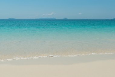 Güzel sahil ve tropikal deniz