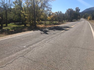 Durango, Colorado, ABD 'de kırsal alan