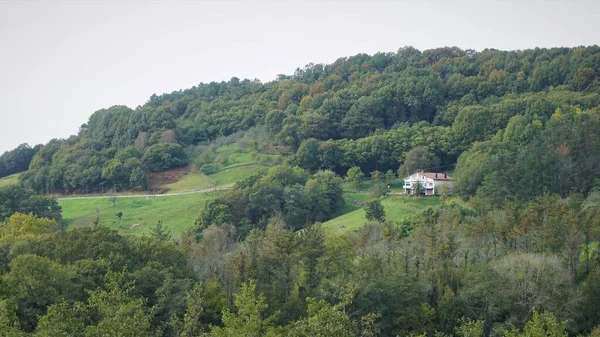 Paisagem Rural Nas Montanhas País Basco — Fotografia de Stock
