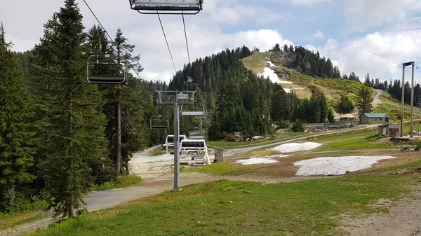 Vancouver Kanada Června 2019 Sedačková Lanovka Lyžařského Střediska Vancouver Kanadě — Stock fotografie