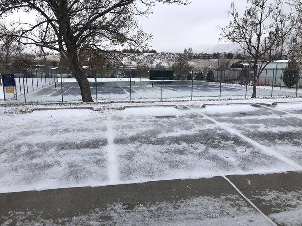 Golden Colorado Stany Zjednoczone Października 2020 Pierwsze Śnieżne Krajobrazy Golden — Zdjęcie stockowe