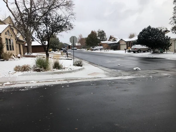 Golden Colorado United States October 2020 First Snowy Landscapes Golden — Stock Photo, Image