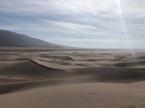 Colorado Abd Deki Great Sand Dunes Ulusal Parkı Nın Manzarası — Stok fotoğraf