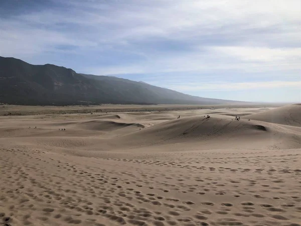 Natursköna Landskap Great Sand Dunes National Park Colorado Usa — Stockfoto