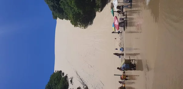 Playa Ponta Negra Natal Brasil Febrero 2020 Paisaje Duna Del — Foto de Stock