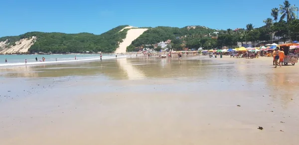 Playa Ponta Negra Natal Brasil Febrero 2020 Paisaje Duna Del —  Fotos de Stock