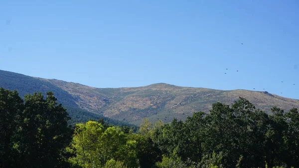 Ländliche Landschaft Der Sierra Madrid Spanien — Stockfoto