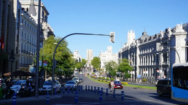 Madrid Espagne Septembre 2020 Paysage Madrid Après Midi Septembre Milieu — Photo