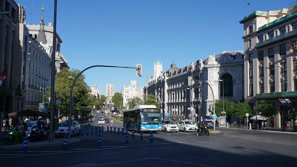 Madrid Espagne Septembre 2020 Paysage Madrid Après Midi Septembre Milieu — Photo