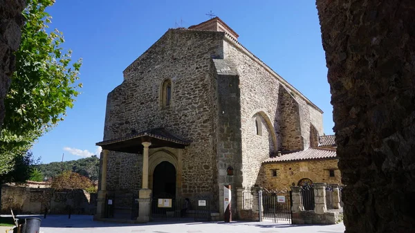 Chiesa Buitrago Lozoya Nella Comunità Madrid Spagna — Foto Stock