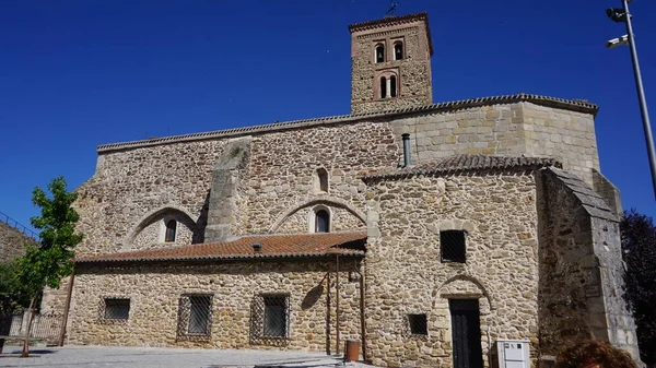 Buitrago Lozoya Εκκλησία Στην Κοινότητα Της Μαδρίτης Ισπανία — Φωτογραφία Αρχείου