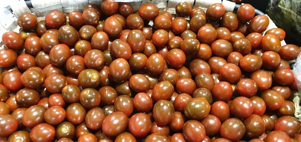 Pomidory Sprzedaż Rynku — Zdjęcie stockowe