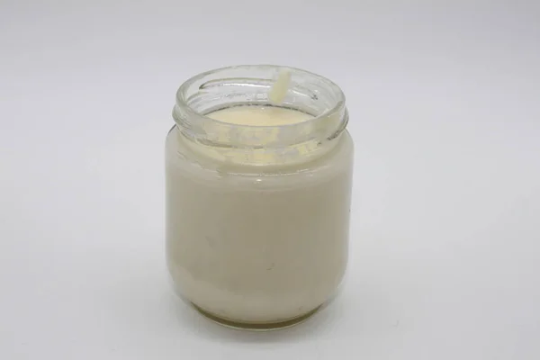 Gläser Mit Hausgemachtem Milchreis Konzept Für Gesunde Ernährung Ernährung — Stockfoto