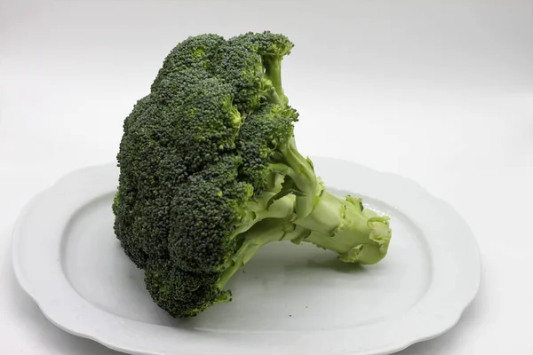 Tasty Fresh Green Broccoli Source Vitamins — Stock Photo, Image