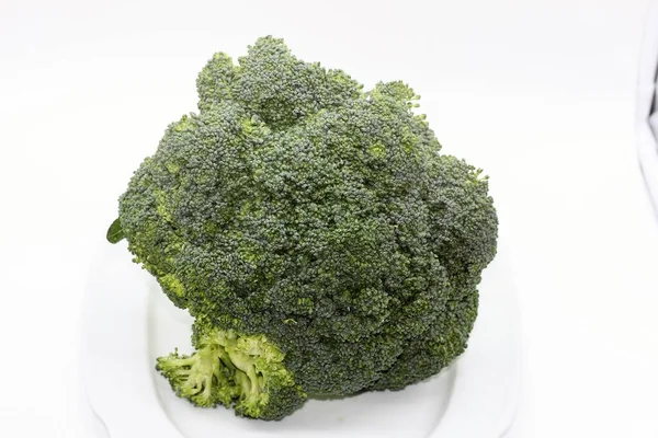 Smakelijke Frisse Groene Broccoli Bron Van Vitaminen — Stockfoto