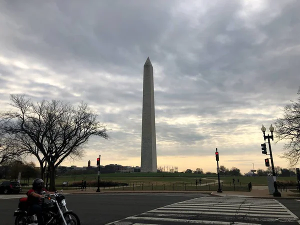 Washington Usa Listopad 2020 Lincolnův Památník Washingtonu Soumraku — Stock fotografie