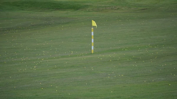 Landscape Golf Course Bidart Aquitaine France Winter Day Morning — Stock Photo, Image