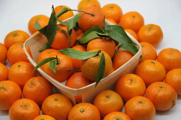 오렌지의 배경에는 바탕에 유기농 건강에 — 스톡 사진