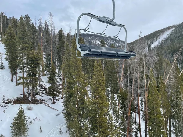 Telesilla Keystone Ski Resort Colorado Estados Unidos Enero 2021 — Foto de Stock
