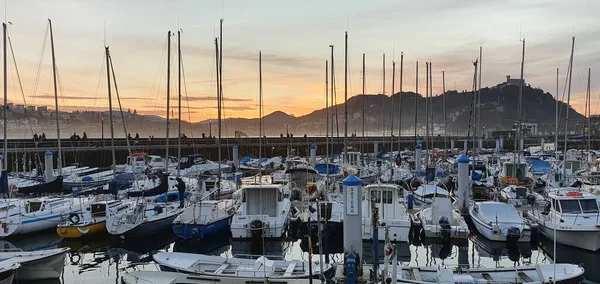 Donostia San Sebastian Paesi Baschi Spagna Europa Gennaio 2021 Paesaggio — Foto Stock