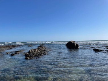 Kaliforniya 'daki Pismo Sahili Casus Sınıfı' nın manzarası.