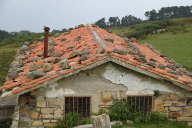 Borda to keep cattle in the mountains in the Basque Country
