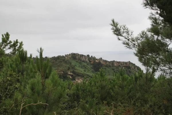 Berglandschaft Auf Dem Jaizkibel Gipuzkoa Baskenland Spanien — Stockfoto