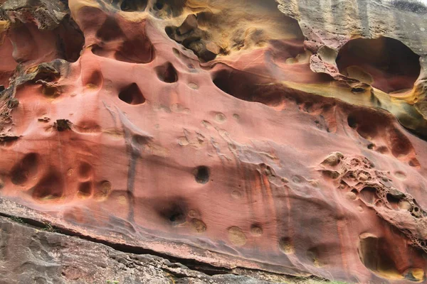Labetxu, Gipuzkoa, İspanya 'daki Jaizkibel Dağı' nın renkli vadisi.
