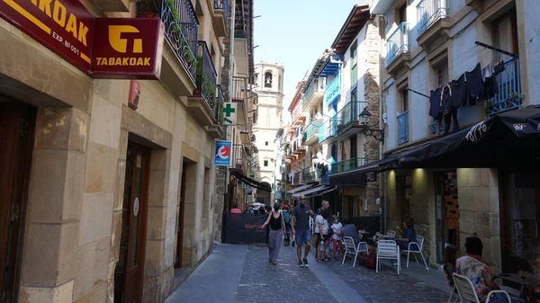 Getaria Guipzcoa Pais Vasco Spanje Augustus 2021 Landschap Van Het — Stockfoto