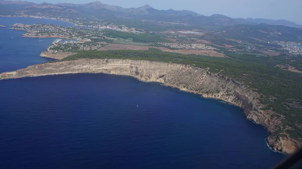 Paysage Littoral Majorque Dans Les Îles Baléares Espagne Photographié Depuis — Photo