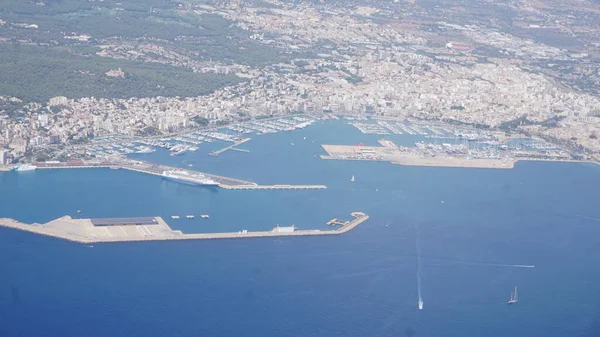 Landschaft Der Küste Von Mallorca Auf Den Balearen Spanien Aus — Stockfoto