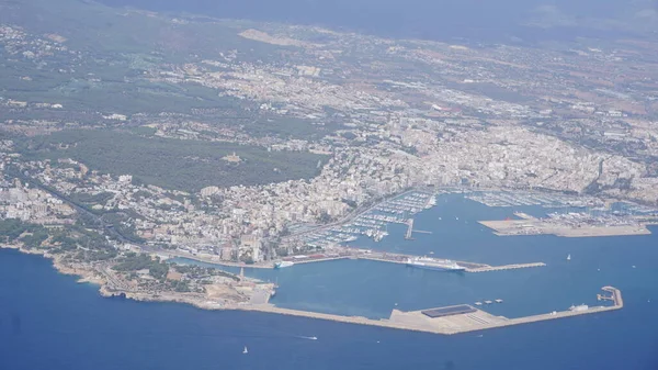 Landschaft Der Küste Von Mallorca Auf Den Balearen Spanien Aus — Stockfoto