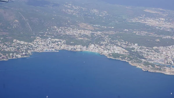 Paysage Littoral Majorque Dans Les Îles Baléares Espagne Photographié Depuis — Photo