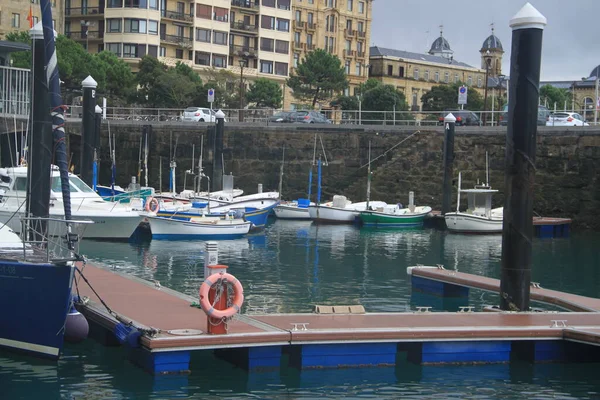 Donosti San Sebastian Guipuzcoa Pais Vasco Spain September 2021 View — Stock Photo, Image