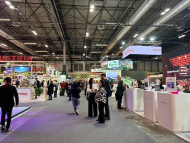 Madrid, İspanya, 21 Ocak 2026: Madrid, Ifema 'da Fitur 2026 Fuarı Sahnesi