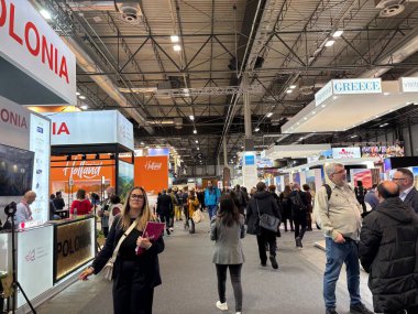 Madrid, İspanya, 21 Ocak 2026: Madrid, Ifema 'da Fitur 2026 Fuarı Sahnesi