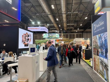 Madrid, İspanya, 21 Ocak 2026: Madrid, Ifema 'da Fitur 2026 Fuarı Sahnesi