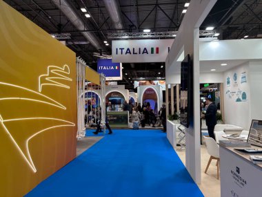 Madrid, İspanya, 21 Ocak 2026: Madrid, Ifema 'da Fitur 2026 Fuarı Sahnesi