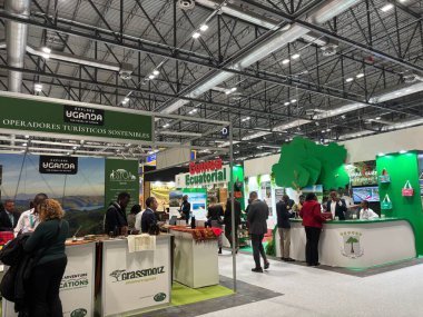 Madrid, İspanya, 21 Ocak 2026: Madrid, Ifema 'da Fitur 2026 Fuarı Sahnesi
