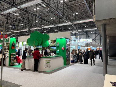 Madrid, İspanya, 21 Ocak 2026: Madrid, Ifema 'da Fitur 2026 Fuarı Sahnesi