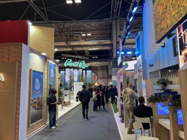Madrid, İspanya, 21 Ocak 2026: Madrid, Ifema 'da Fitur 2026 Fuarı Sahnesi