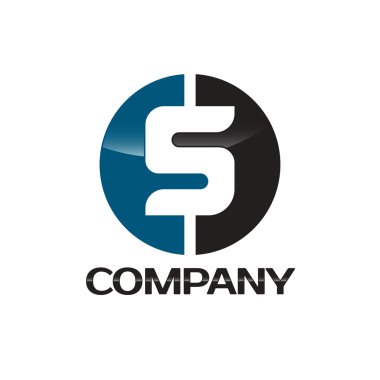 Örnek vektör E ve S logosu