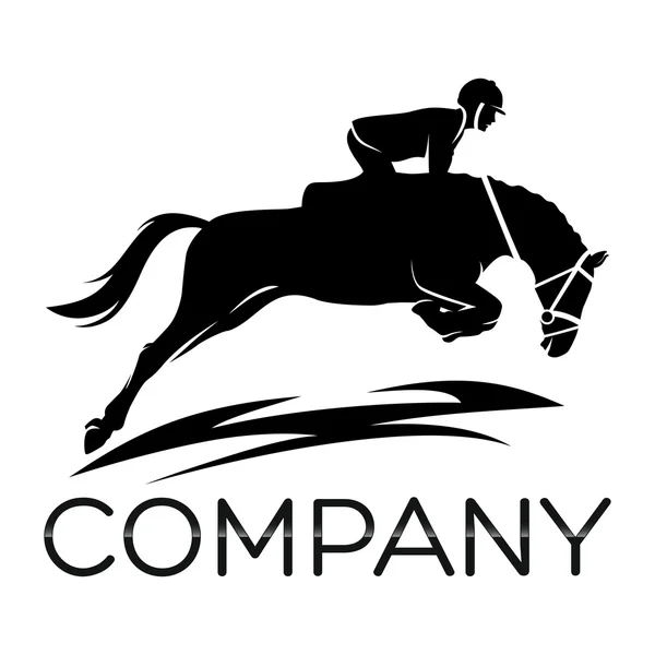 Exemple de logo de cheval vecteur — Image vectorielle