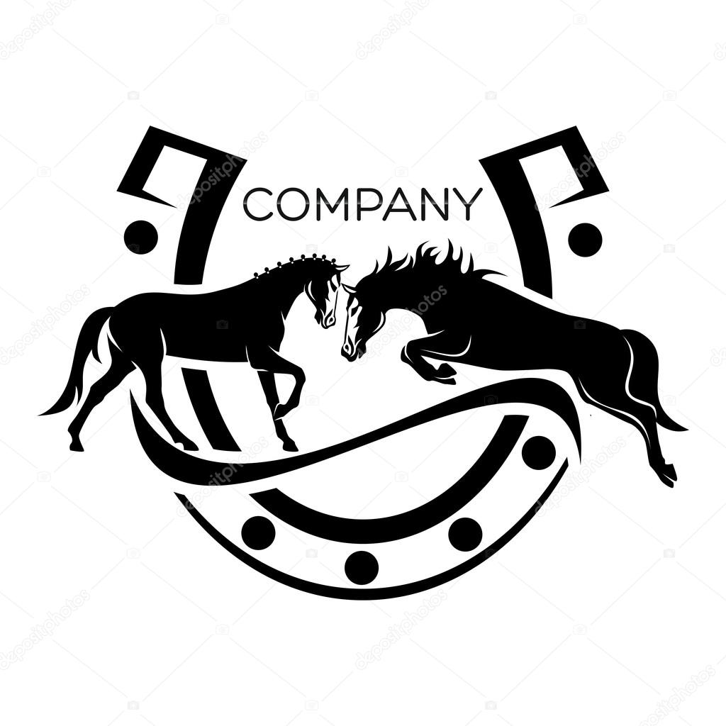 Example vector horse logo