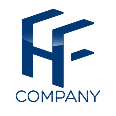 Örnek vektör F ve H logosu