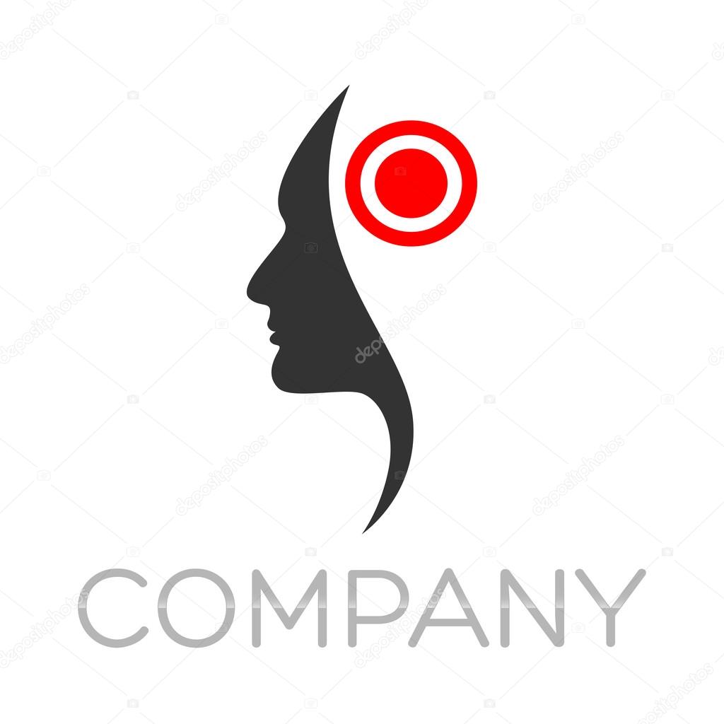 Example vector man logo