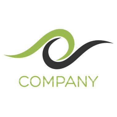 Örnek vektör P logo