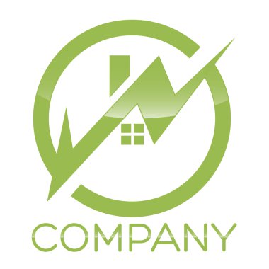 Örnek vektör Emlak logosu