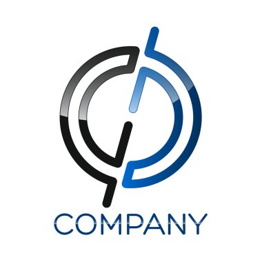 Örnek vektör P logo